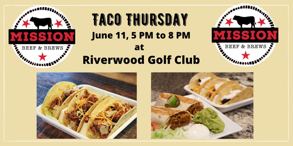 Taco Thursday is TONIGHT at MISSION - Fred Smith Company Sports Club