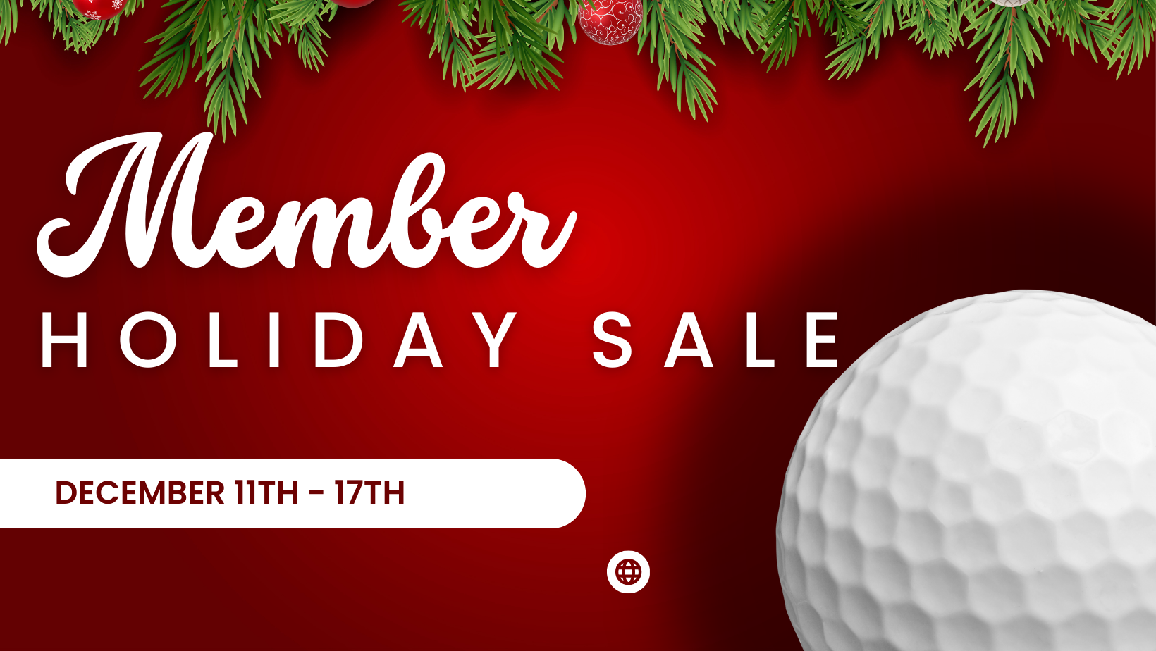 MEMBER HOLIDAY SALE - Fred Smith Company Sports Club